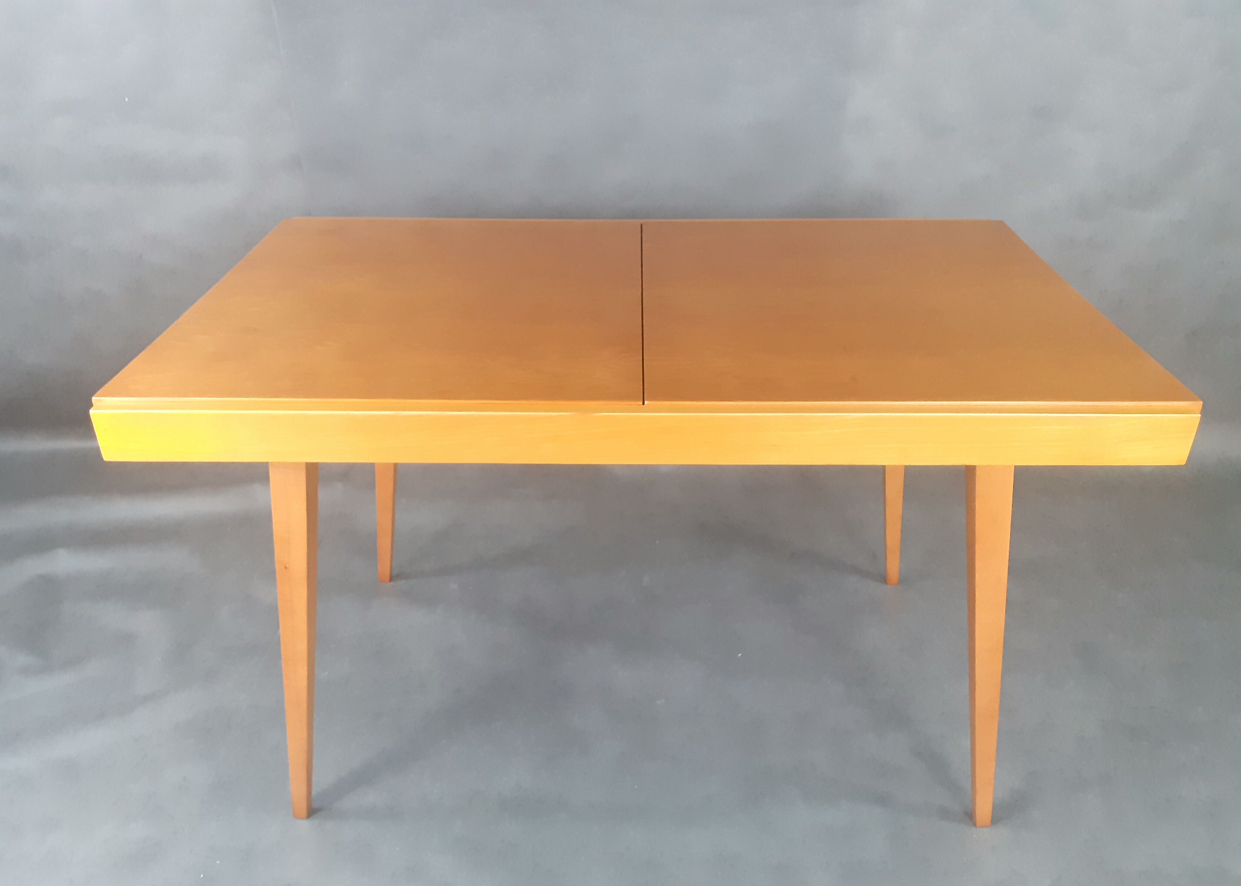Extension Table in Ash František Jiràk by Tatra vintage Czech 1960s