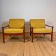 Paire de fauteuils danois en teck, années 1960