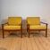 Pair of Danish teak armchairs, 1960s