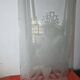 Art Deco engraved glass door panel