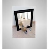 Old mirror restyled with moldings