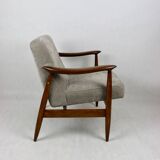 Fauteuil Lounge GFM63 Marron Clair par J. Kedziorek, 1970s