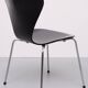 Vintage set of 3107 butterfly chairs designed by Arne Jacobsen for Fritz Hansen.