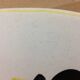 Cheese platter signed Fonck Vallauris, 1960s ceramic