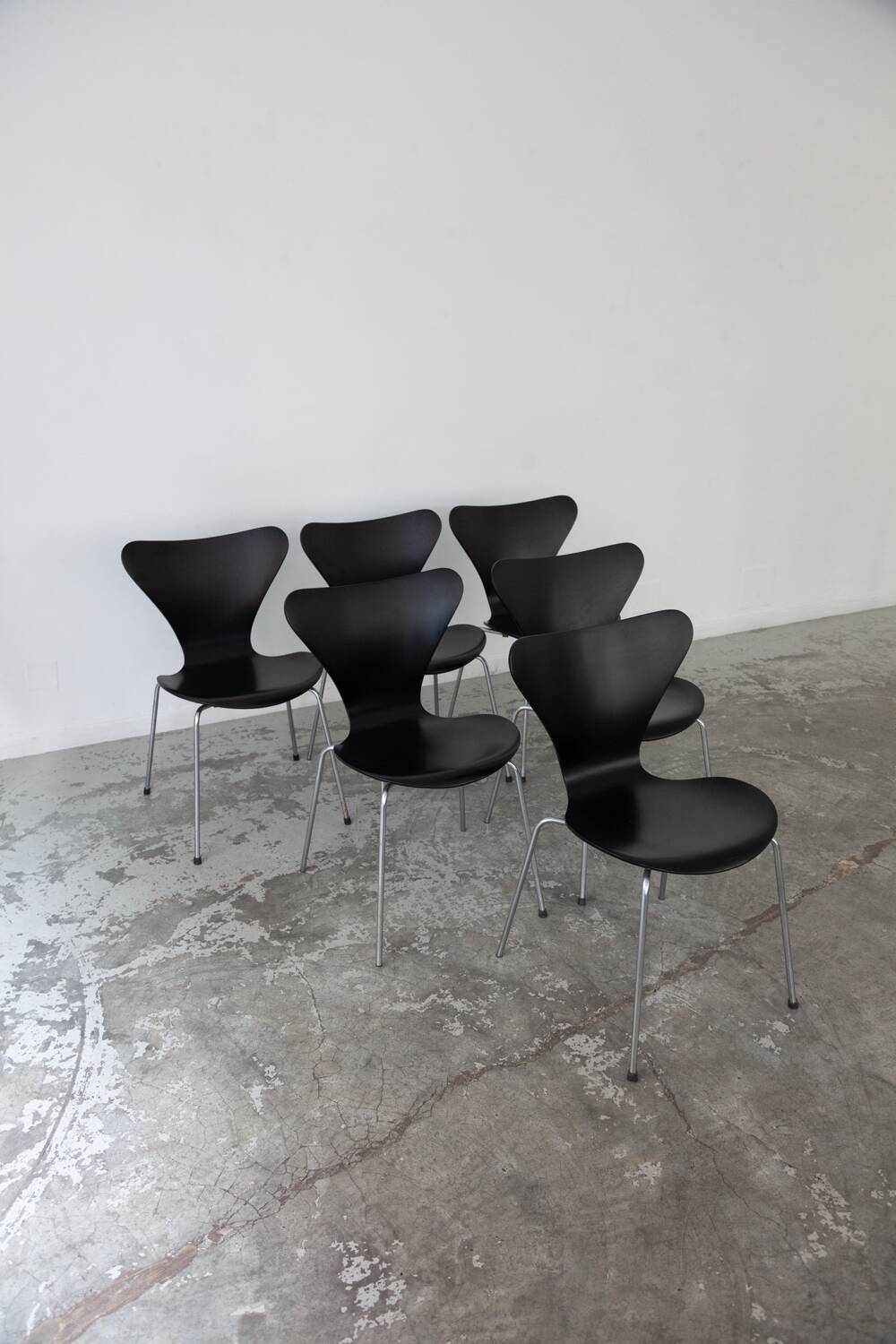 Serie 7 Chair Set by Arne Jacobsen for Fritz Hansen