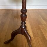 Gueridon period tripod in mahogany style nineteenth century