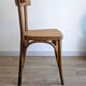 Bistro chair in beech, bent wood
