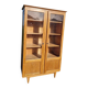 Ancienne Armoire Bibliothèque Parisienne Vitrée Pied Compas