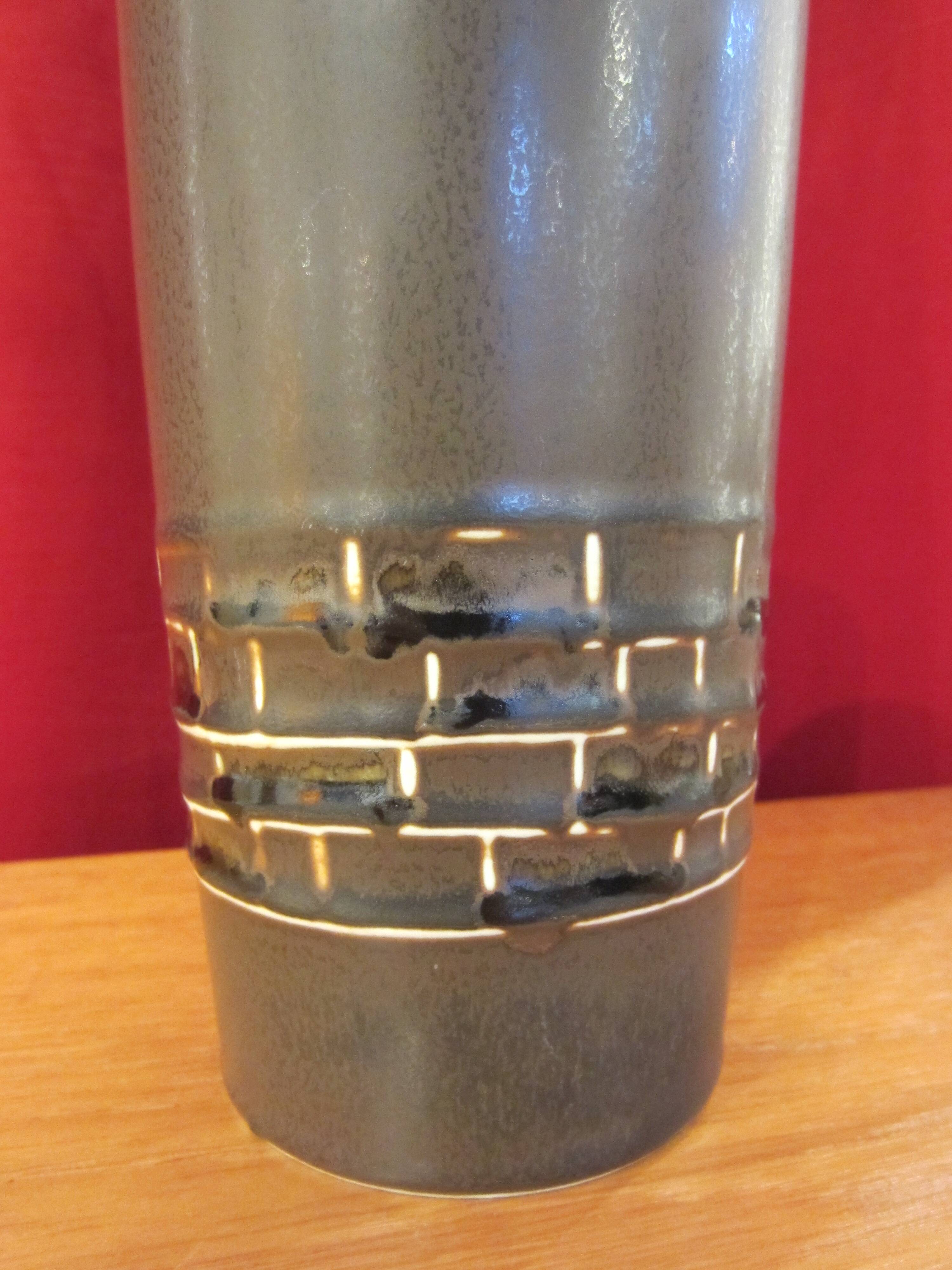 Scandinavian ceramic vase by Hertha Bengtsson for Rörstrand