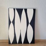 Minimalist abstract painting