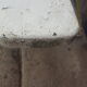 Old school bench white old patina
