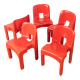 4867 Chair Set by Joe Colombo for Kartell
