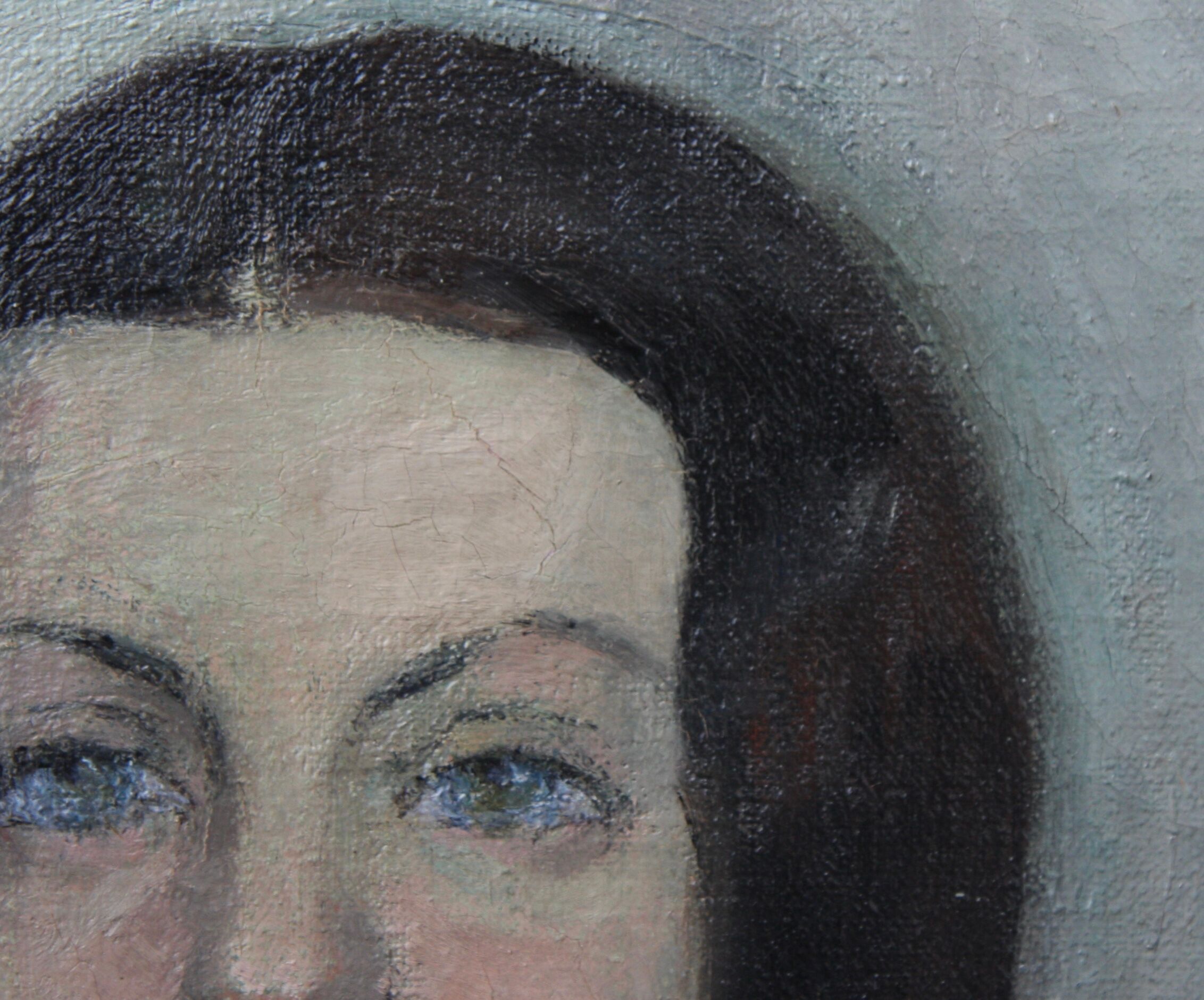 Portrait of a woman from the 60s