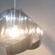 Suspension inox courbé, Space Age, 1970