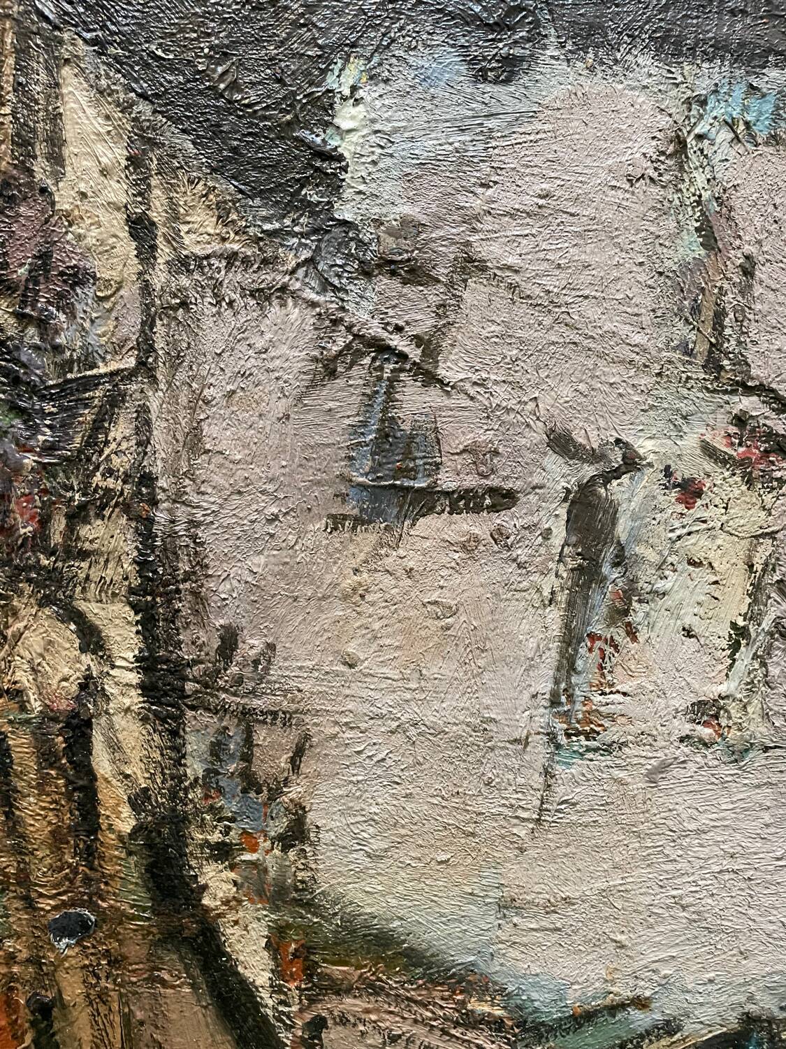 Abstract painting after the war 1967