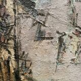 Tableau abstraction après guerre 1967