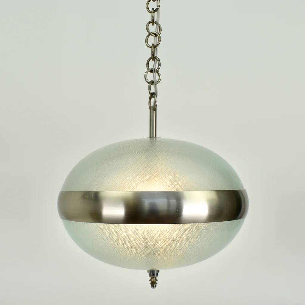 Italian pendant light from the 1950s, atomic era