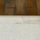 Travertine coffee table