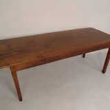 Antique oak French dining table