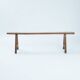 Banc en chêne de style Art Déco français, années 1930