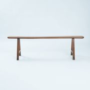 Banc en chêne de style Art Déco français, années 1930