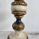 Large baroque lamp in polychrome wood, 1960s