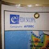 Educational wall map eduscope