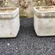 Paire de jardinières vintage 1970 Eternit attribuées à Willy Guhl