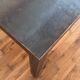 Metal dining table Topos Workshop