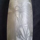Kevin Stal (Son of Eric Saint Val) - Frosted glass bottle vase, h-48 cm.