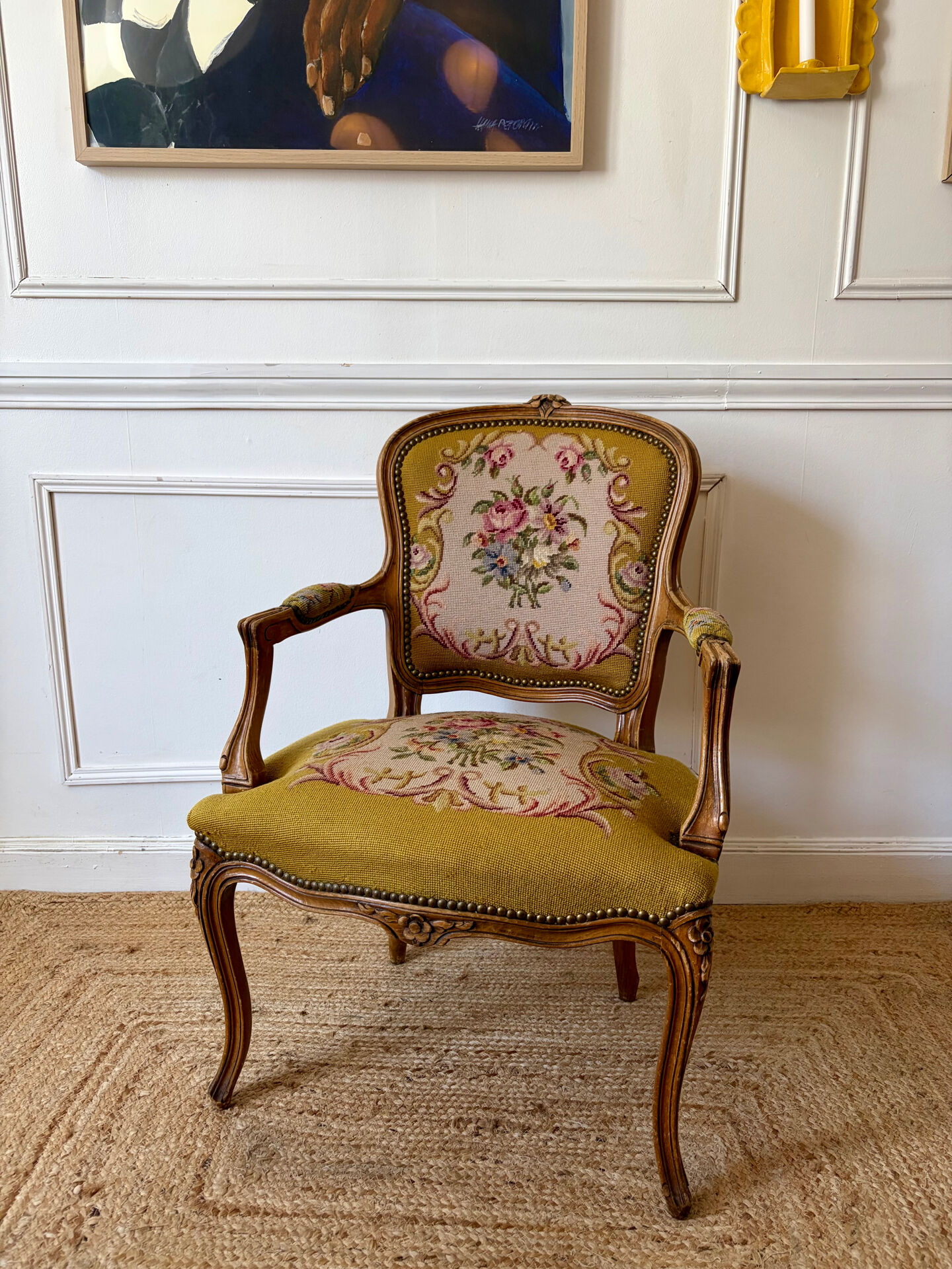 Fauteuil Cabriolet Louis XV