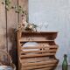 Beautiful antique wall-mounted sideboard