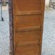 Oak craft cabinet with 5 drawers from the 1930s/1950s