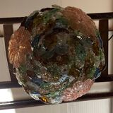 Murano glass ceiling light chandelier Barovier & Toso Flowers