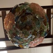 Murano glass ceiling light chandelier Barovier & Toso Flowers