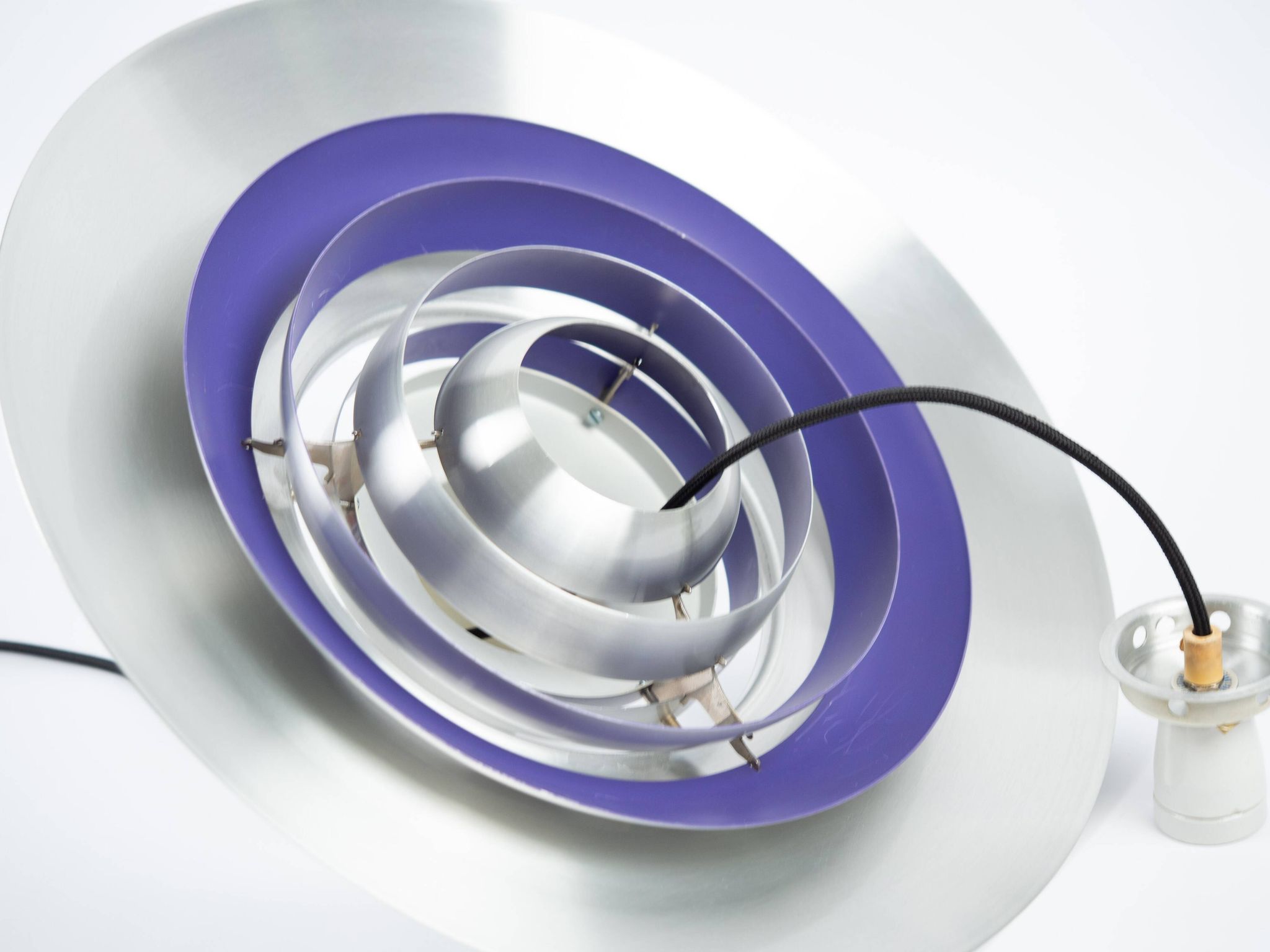 Vintage Danish pendant lamp P376 by Fabricius and Kastholm. Nordisk Solar,