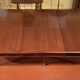 Extensible Louis XVI mahogany dining table with band - 19th century