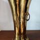 Vintage brass umbrella stand