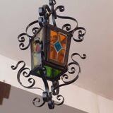 Wrought iron lantern from the 1940s