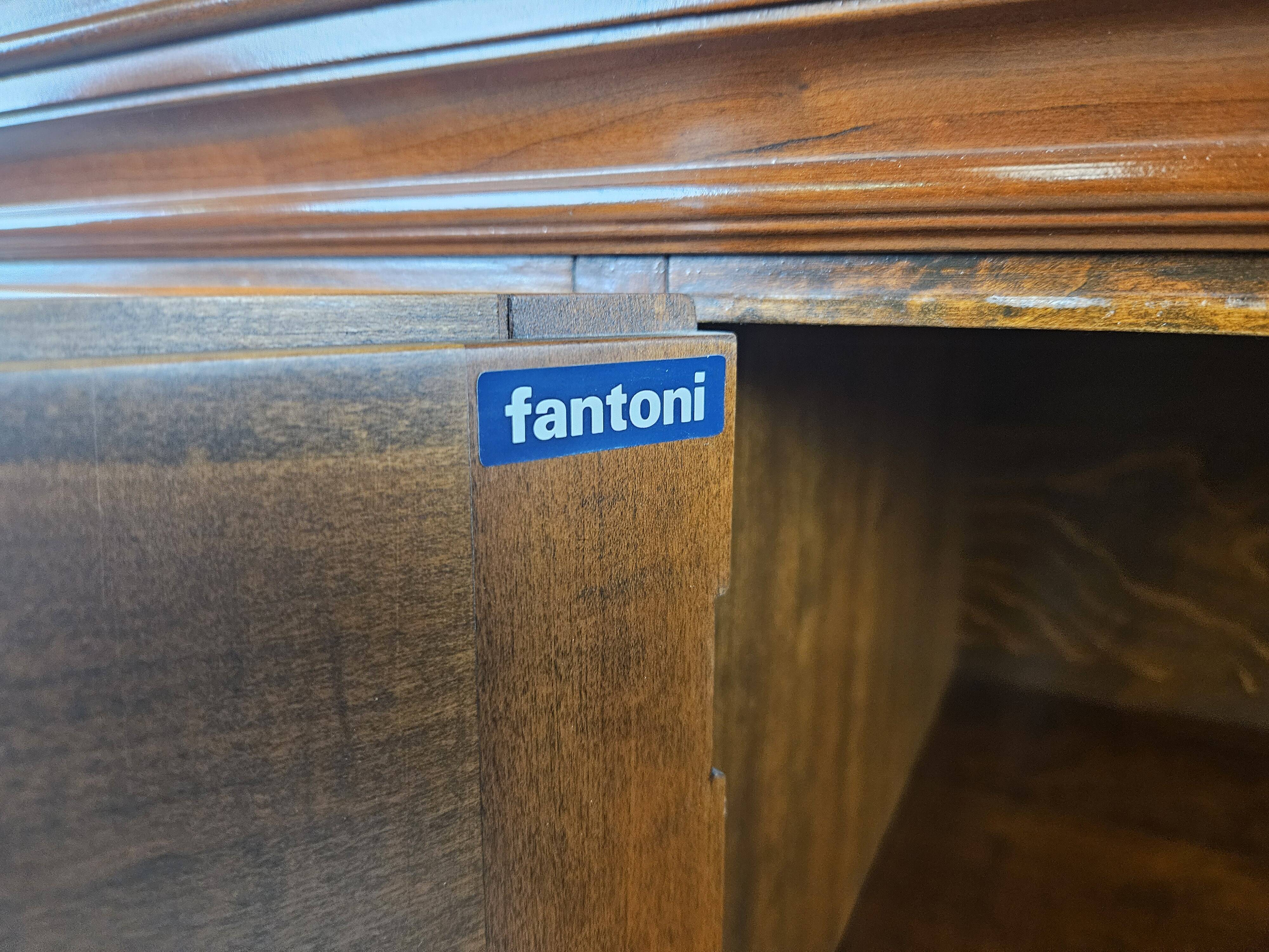 Buffet de Fantoni en massif merisier