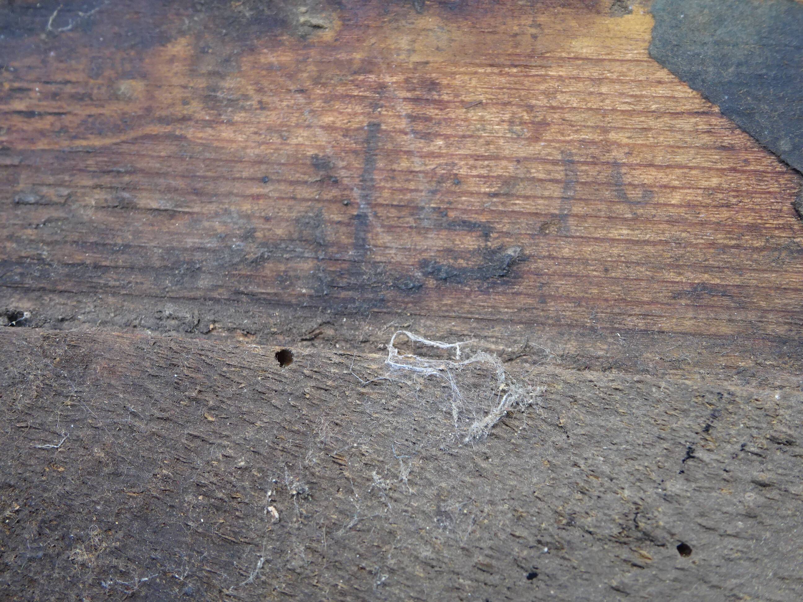 Very old Louis Philippe mirror 45/54 cm