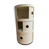 3-storey bedside table by Anna Castelli for Kartell