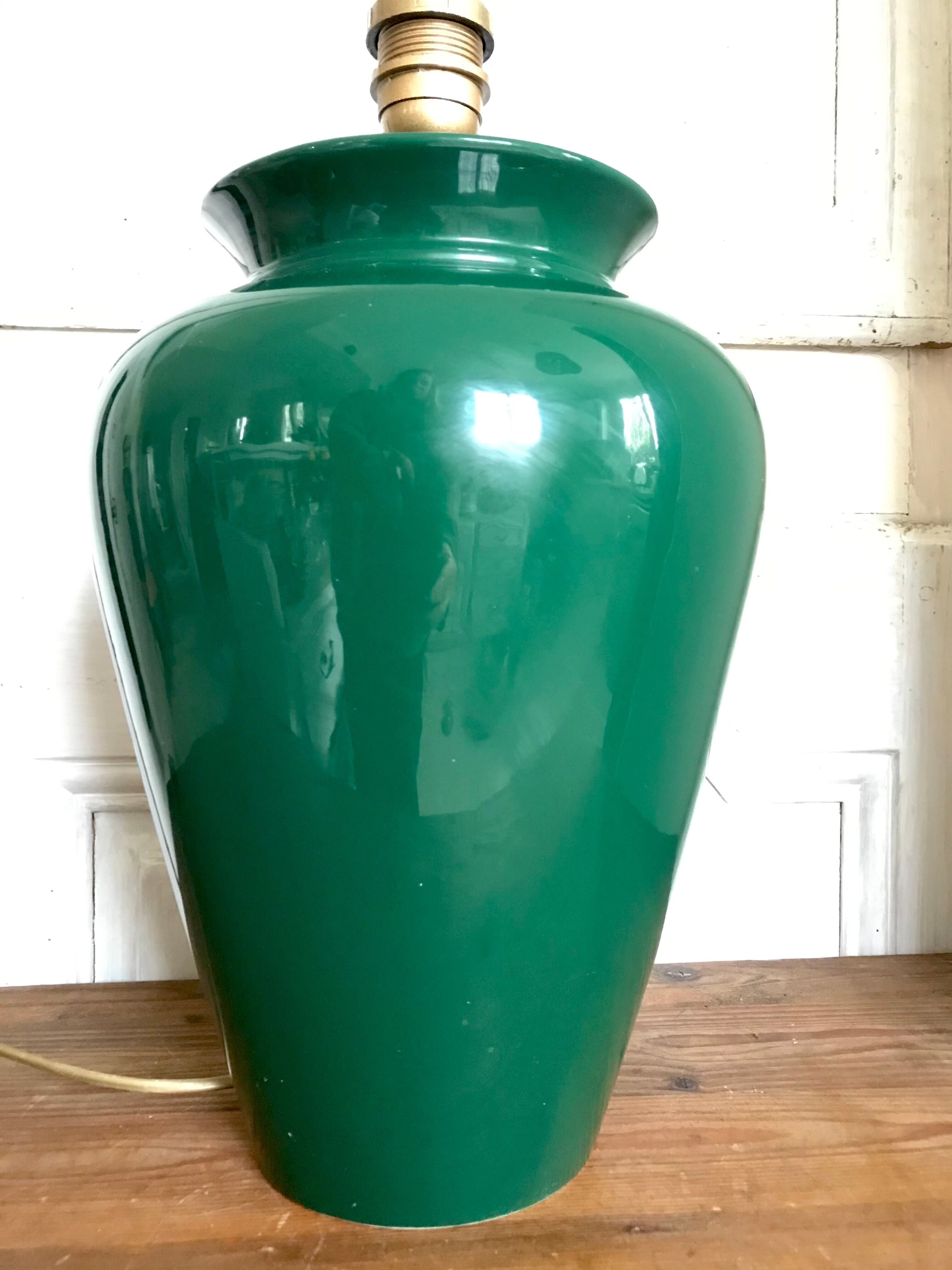 Vintage ceramic lamp base