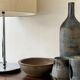 Fruit bowl cut signed Gres de Corse, Atelier Campo Piano 1970