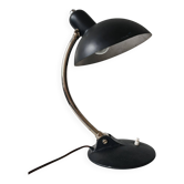 Bauhaus table lamp in wrought iron and steel, 1930s