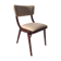 Chaise, cuir crème clair, pologne, 1960s