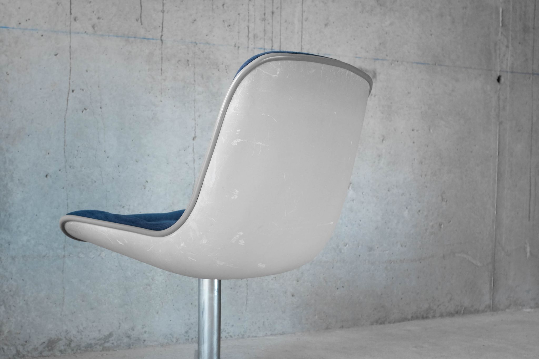 Pair of chairs of Randall Buck for Steelcase Strafor - 1970