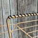 Vintage vinyl magazine rack
