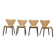 Ensemble Arne Jacobsen Seven chaise grand prix Fritz Hansen