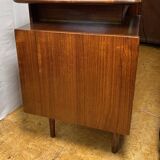 Mid-Century Retro Vintage Teak Floating-Top Desk by GPlan E. Gomme – 1960